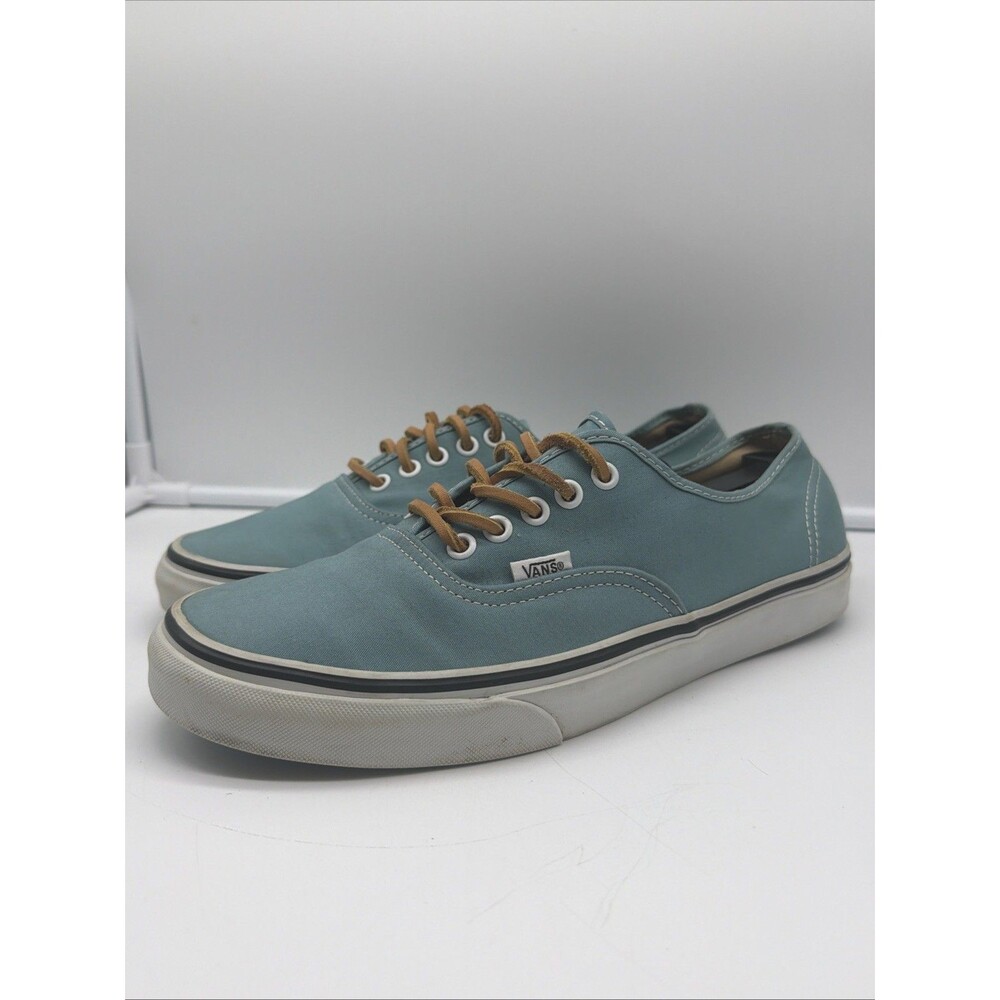 Vans "Off The Wall" Authentic TEAL Canvas Sneakers Men’s 9.5 Women’s 11